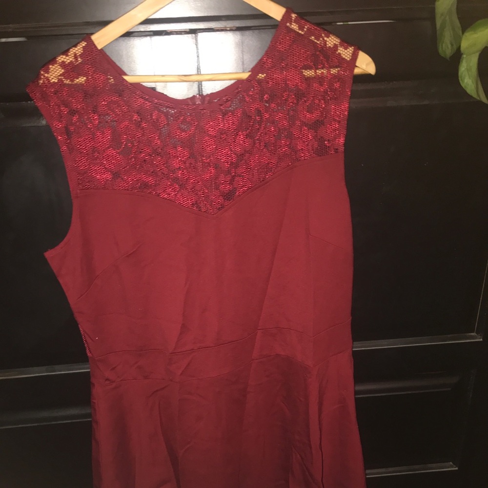 Red Heloise Fashion dress
